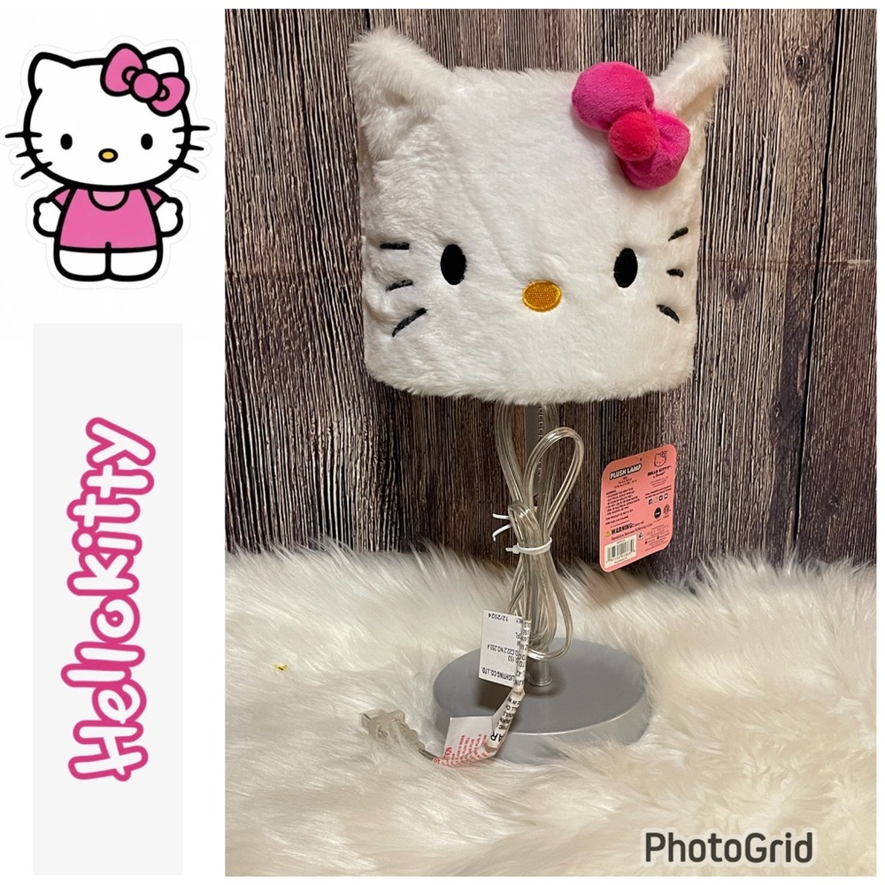 NEW! Hello Kitty Plush Lamp